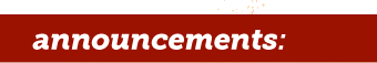 announcements